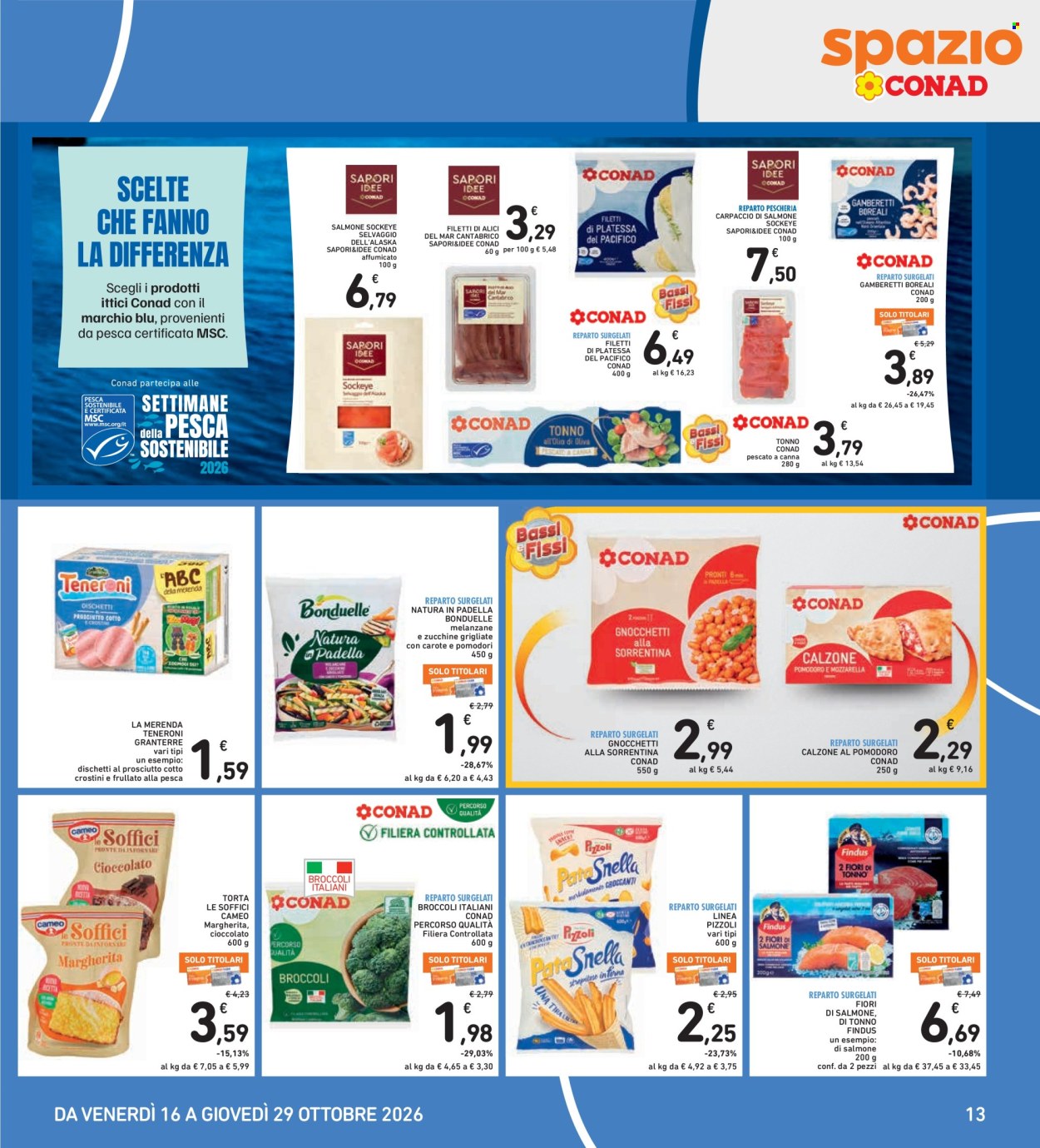 Leták Spazio Conad - 16.10.2026 - 29.10.2026. Strana 13
