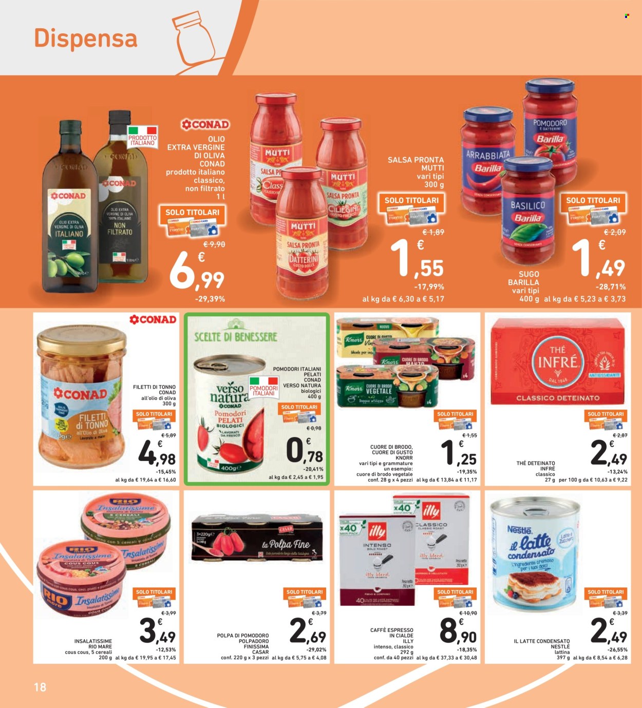 Leták Spazio Conad - 16.10.2026 - 29.10.2026. Strana 18