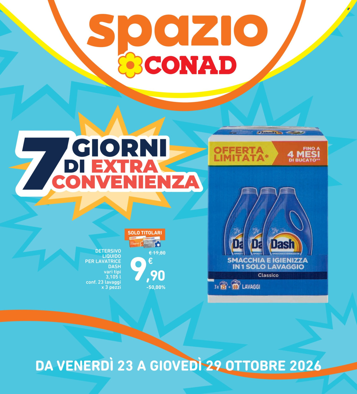 Leták Spazio Conad - 16.10.2026 - 29.10.2026. Strana 35