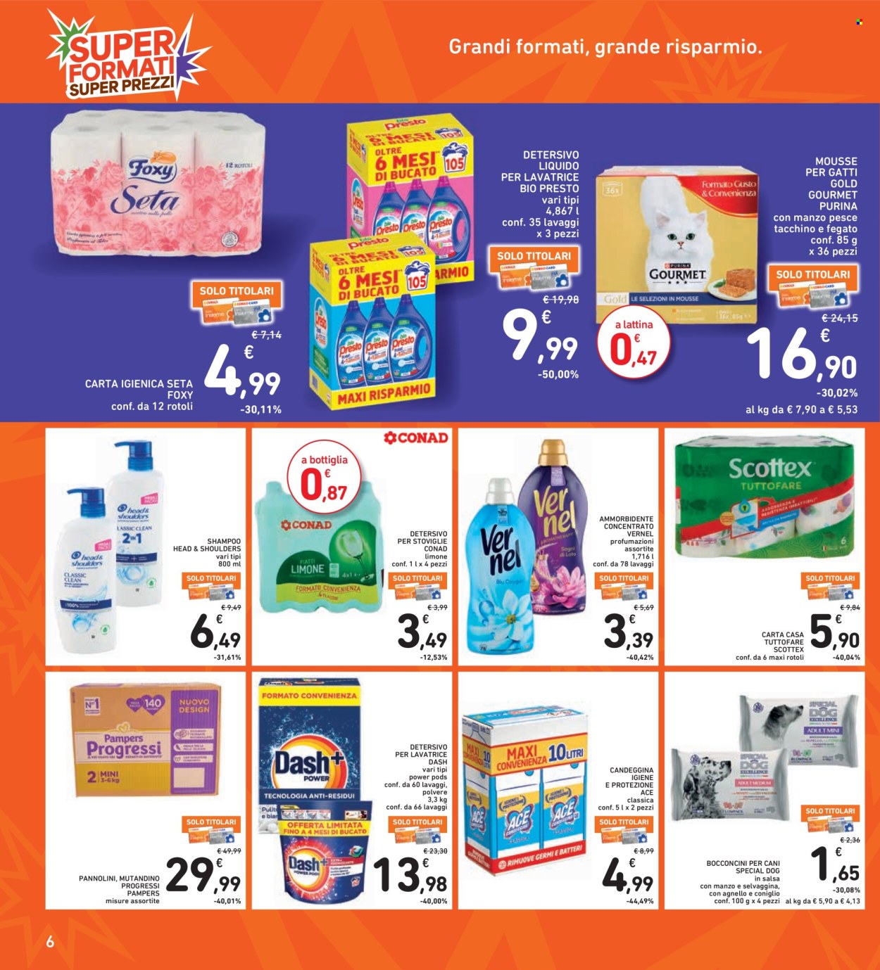 Leták Spazio Conad - 16.10.2026 - 29.10.2026. Strana 6
