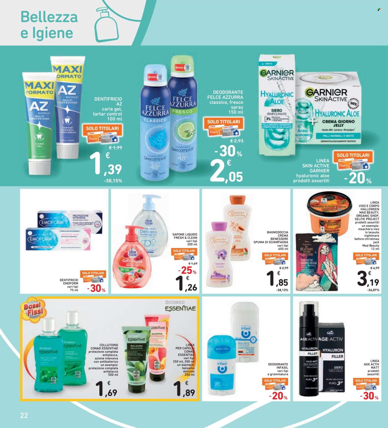 Leták Spazio Conad - 16.10.2026 - 29.10.2026. Strana 22