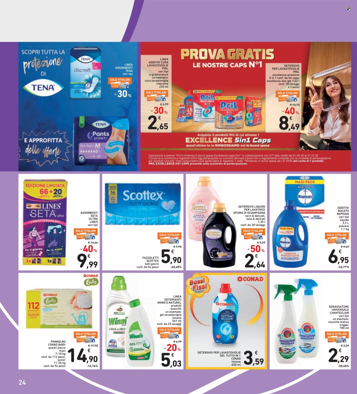Leták Spazio Conad - 16.10.2026 - 29.10.2026. Strana 24