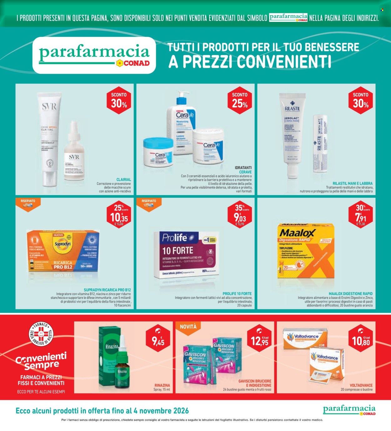 Leták Spazio Conad - 16.10.2026 - 29.10.2026. Strana 34