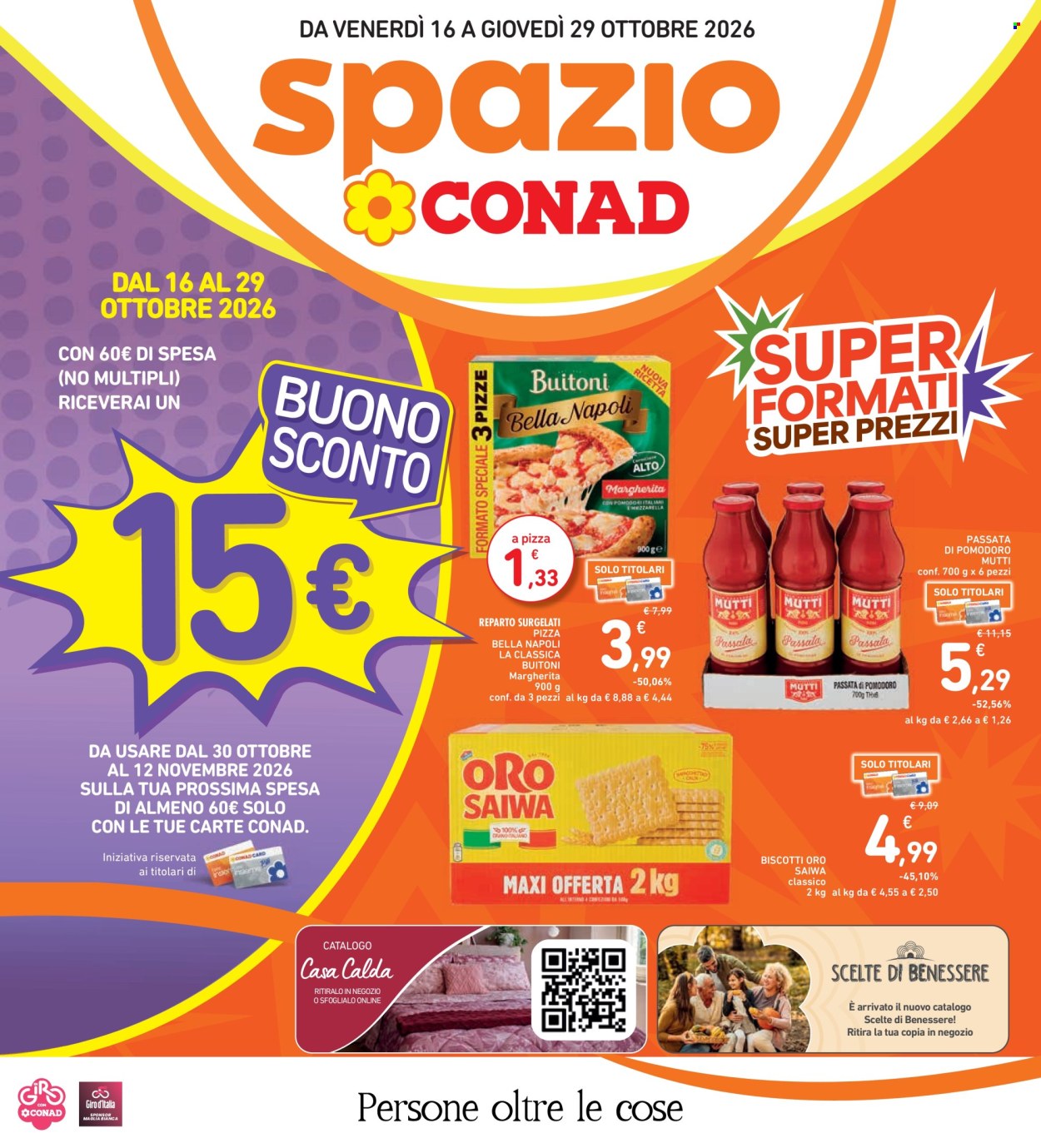 Volantino Spazio Conad - 16/10/2026 - 29/10/2026. Pagina 1