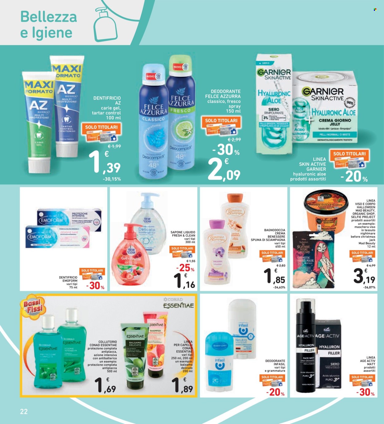 Leták Spazio Conad - 16.10.2026 - 29.10.2026. Strana 22