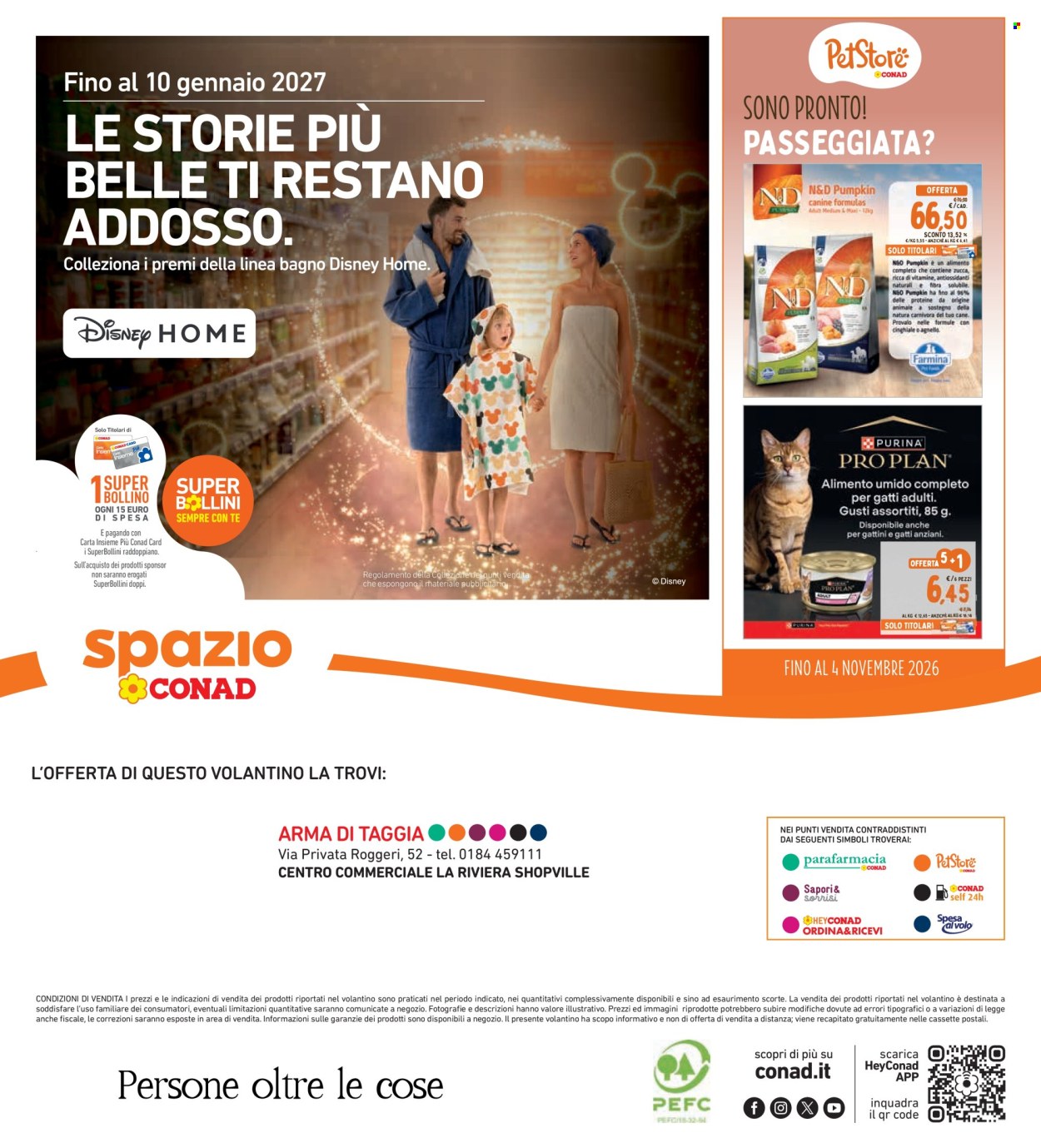 Leták Spazio Conad - 16.10.2026 - 29.10.2026. Strana 40