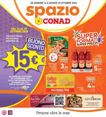 Volantino Spazio Conad - 16/10/2026 - 29/10/2026.