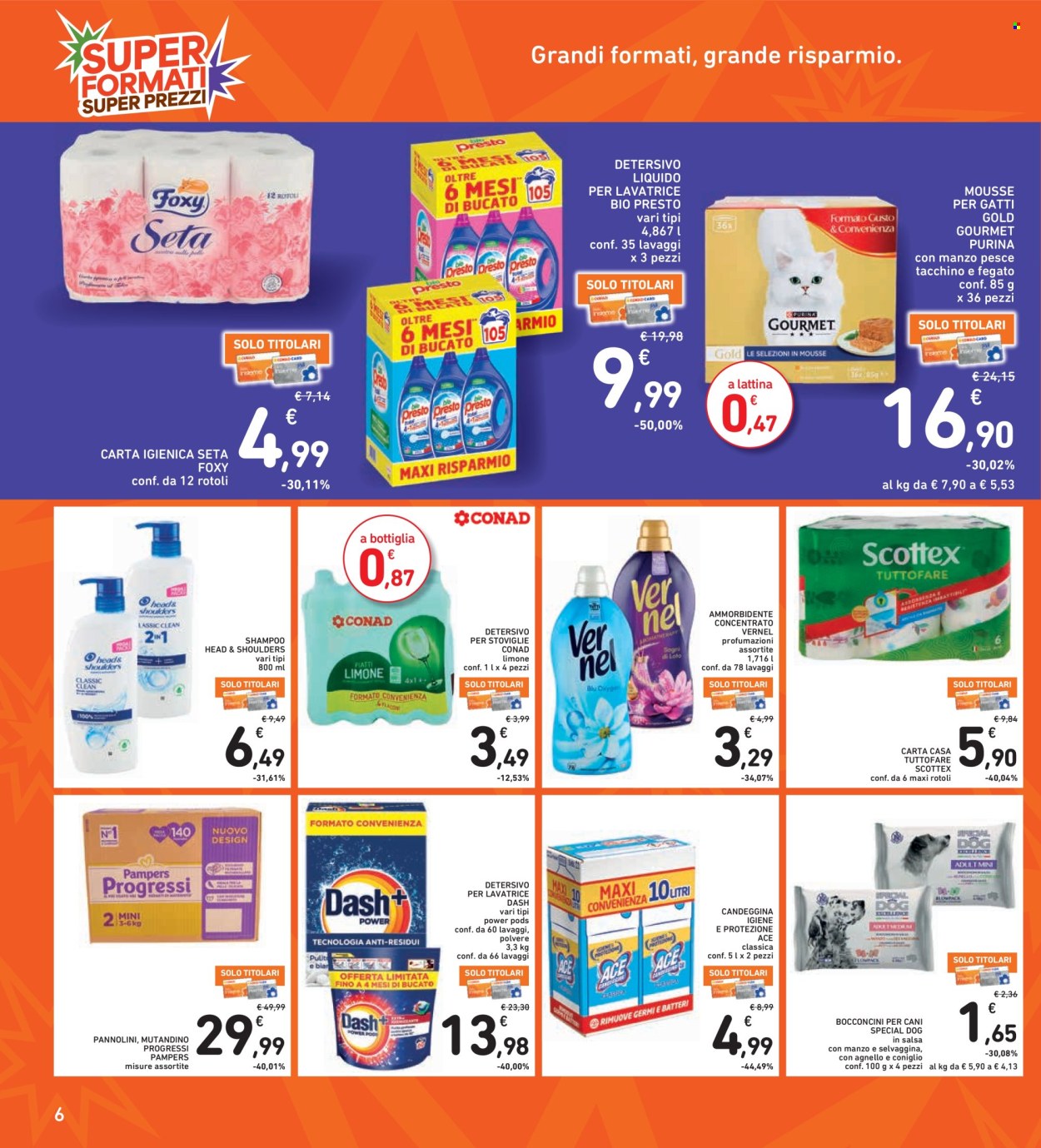 Leták Spazio Conad - 16.10.2026 - 29.10.2026. Strana 6