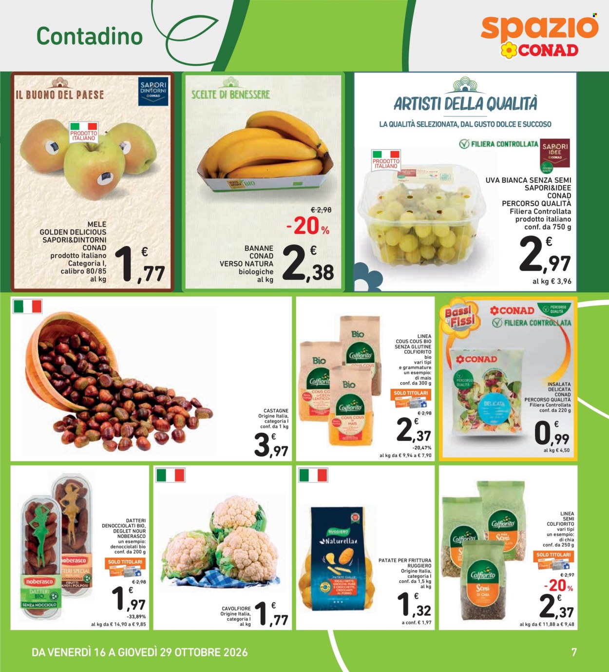 Volantino Spazio Conad - 16/10/2026 - 29/10/2026. Pagina 7
