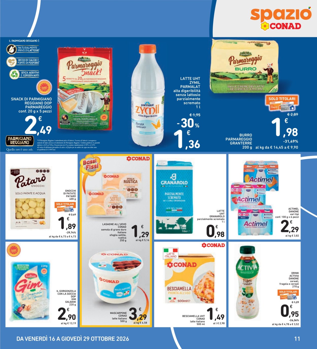 Volantino Spazio Conad - 16/10/2026 - 29/10/2026. Pagina 11