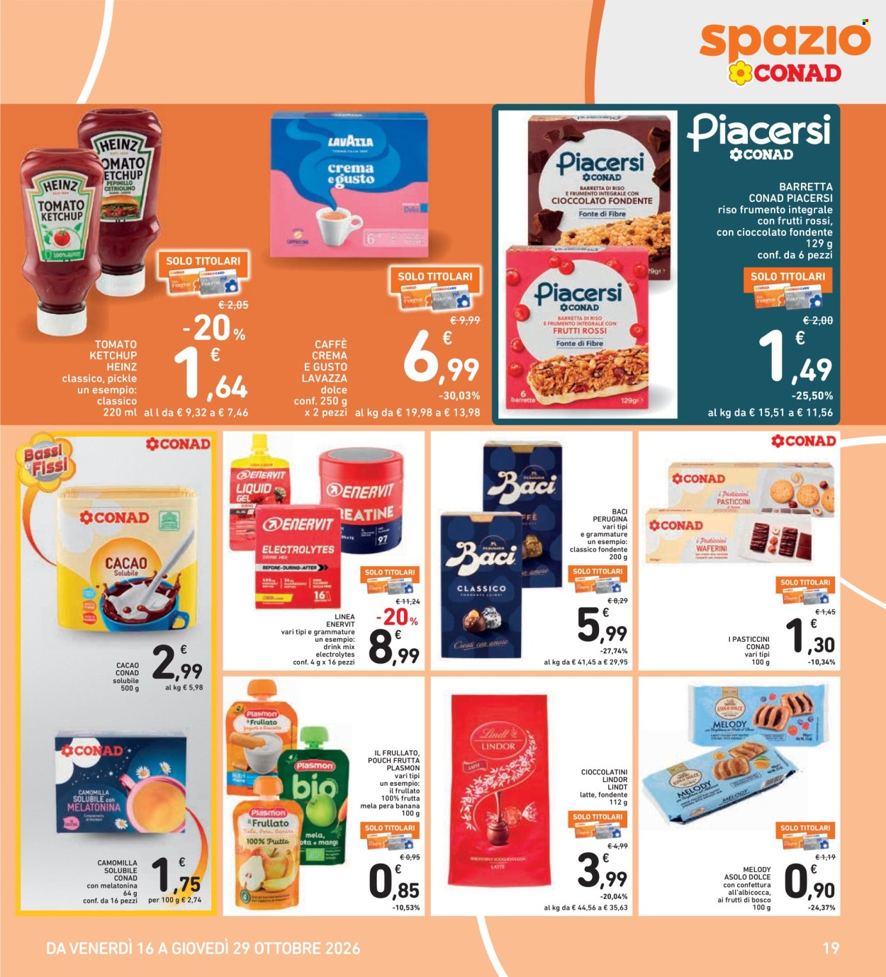 Volantino Spazio Conad - 16/10/2026 - 29/10/2026. Pagina 19