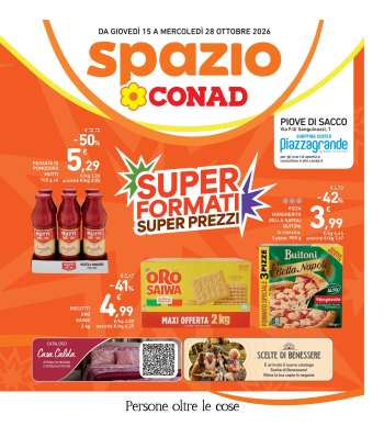 Volantino Spazio Conad - 15/10/2026 - 28/10/2026.