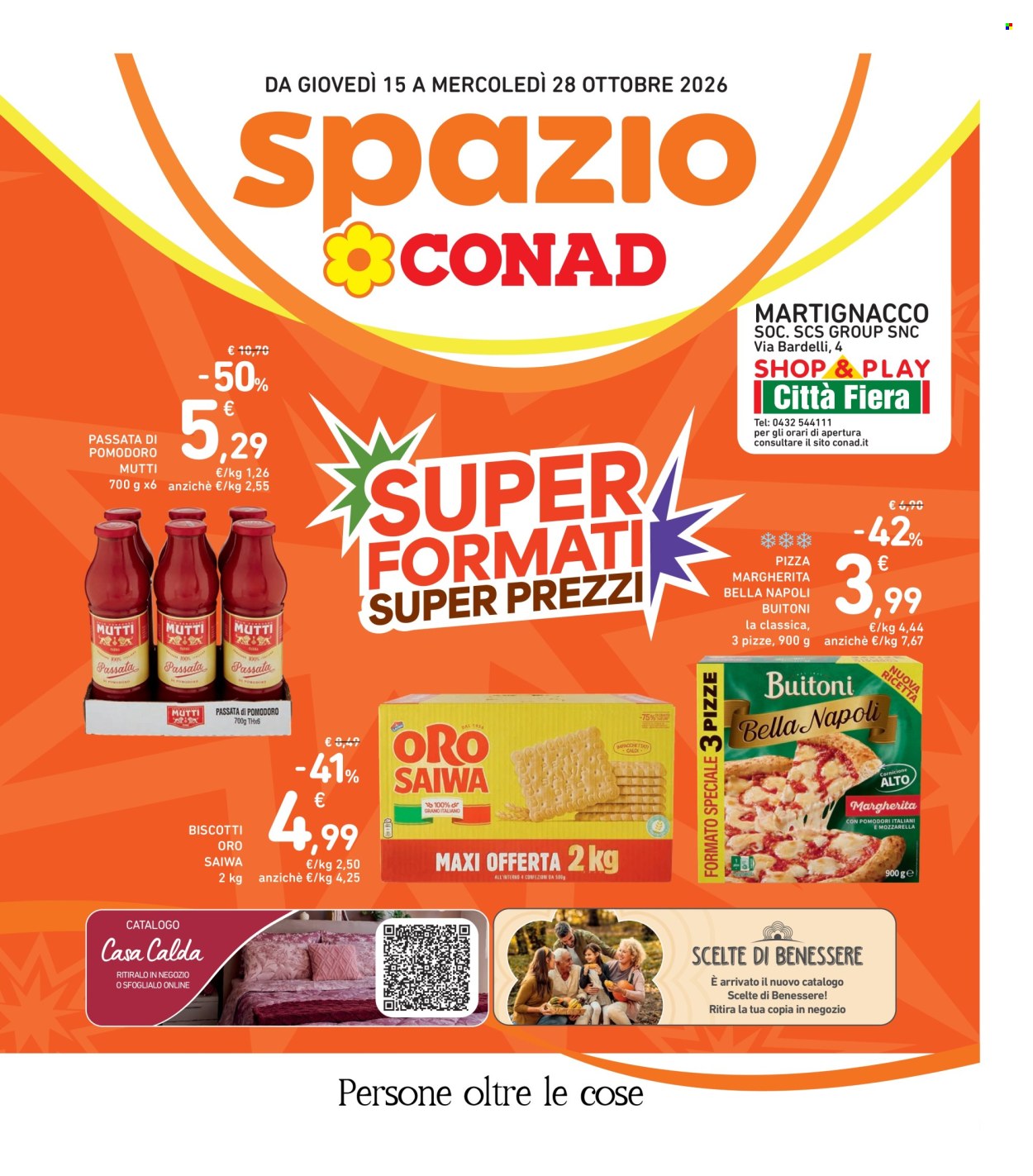 Volantino Spazio Conad - 16/10/2026 - 29/10/2026. Pagina 1