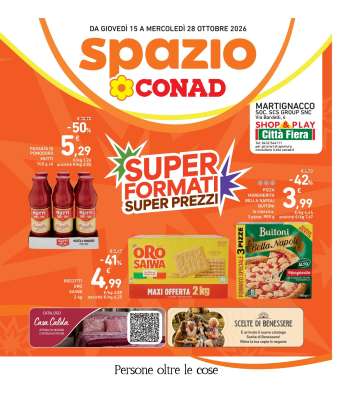 Volantino Spazio Conad - 16/10/2026 - 29/10/2026.