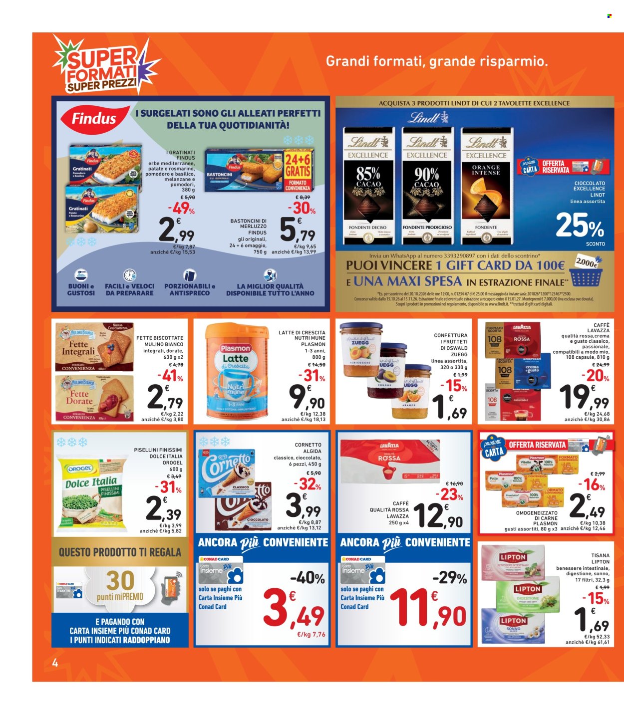 Leták Spazio Conad - 16.10.2026 - 29.10.2026. Strana 4
