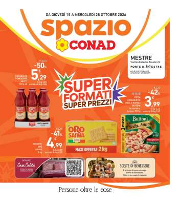 Volantino Spazio Conad - 16/10/2026 - 29/10/2026.