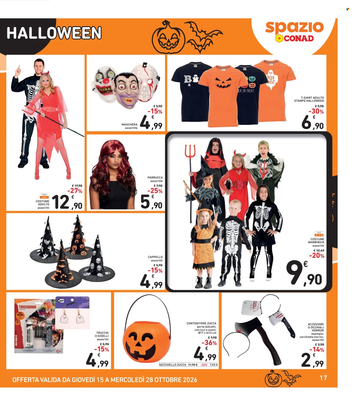 Leták Spazio Conad - 16.10.2026 - 29.10.2026. Strana 17