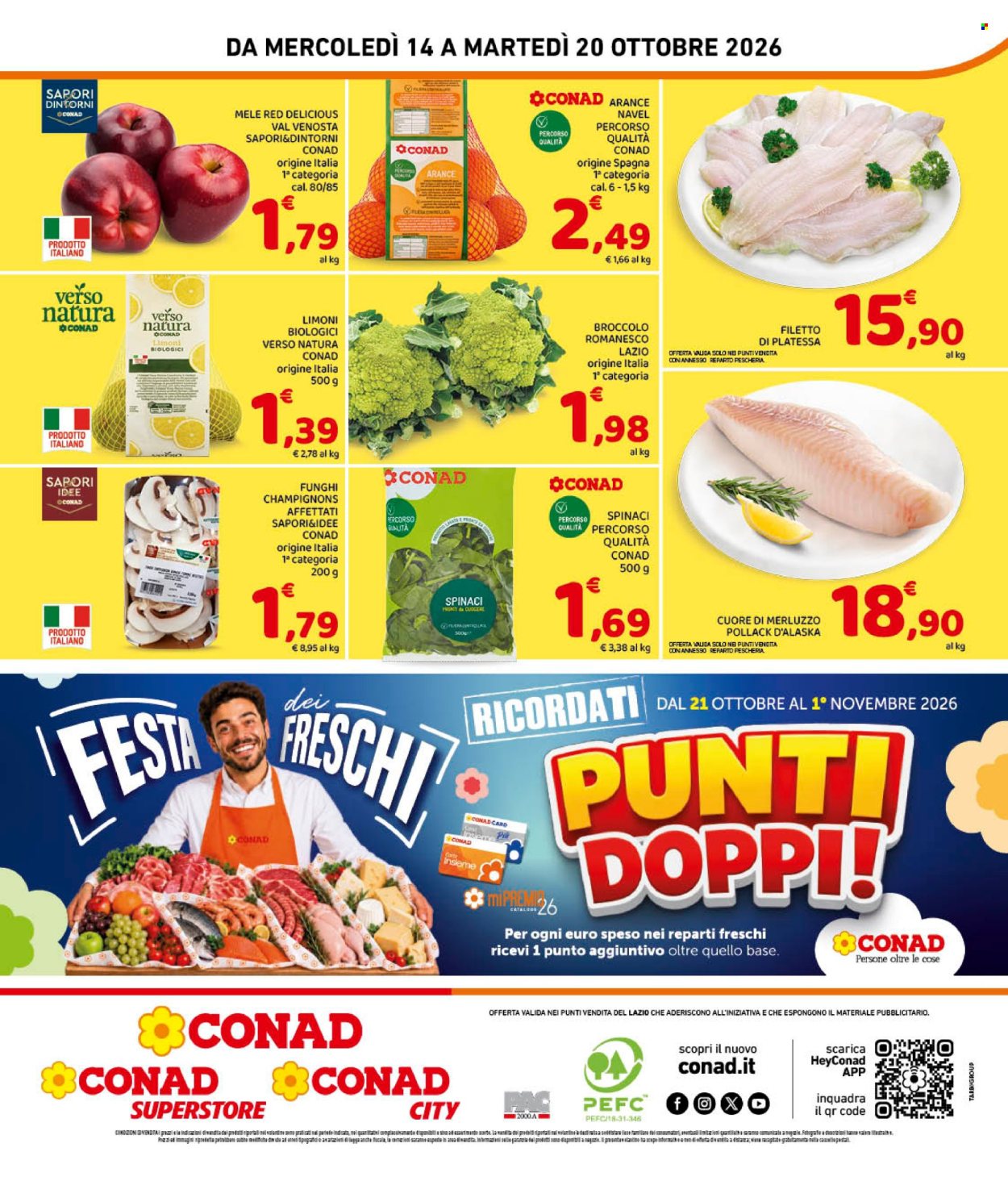 Leták Conad - 14.10.2026 - 20.10.2026. Strana 8