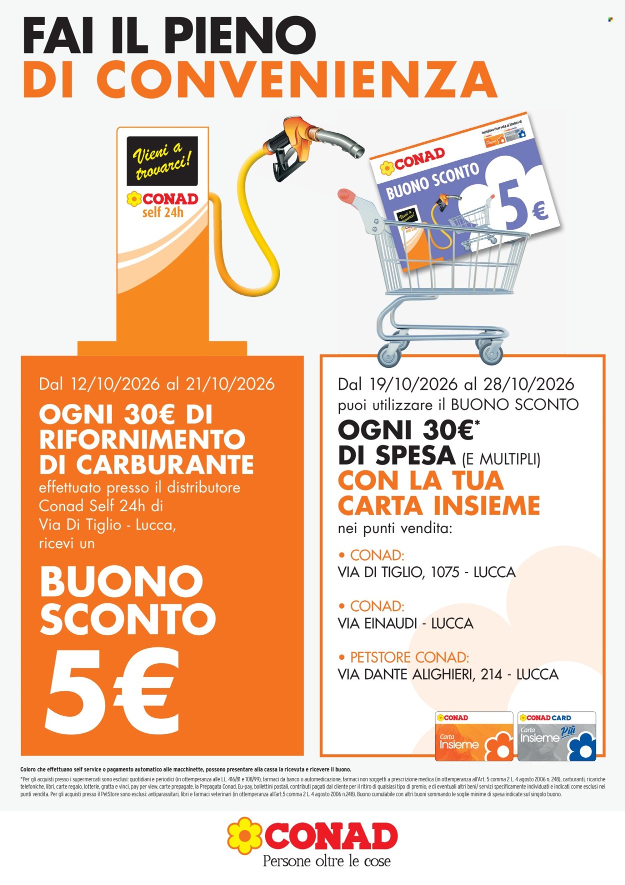 Volantino Conad - 12/10/2026 - 21/10/2026. Pagina 1