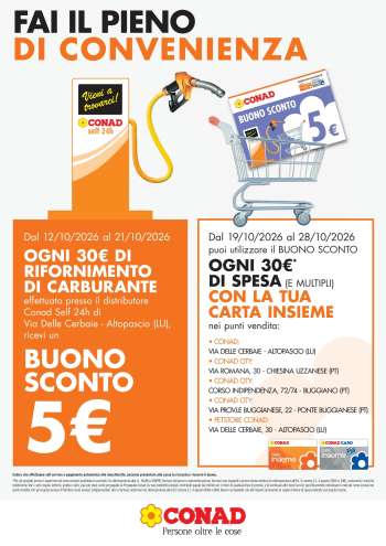 Volantino Conad - 12/10/2026 - 21/10/2026.