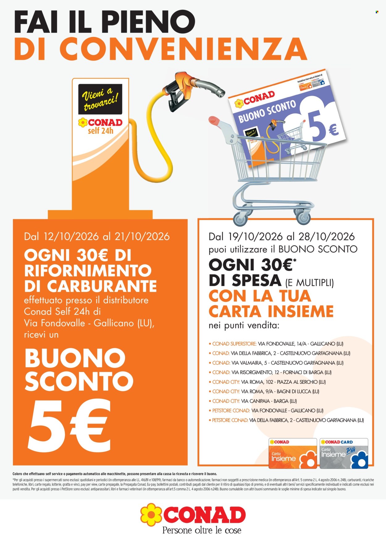 Volantino Conad - 12/10/2026 - 21/10/2026. Pagina 1