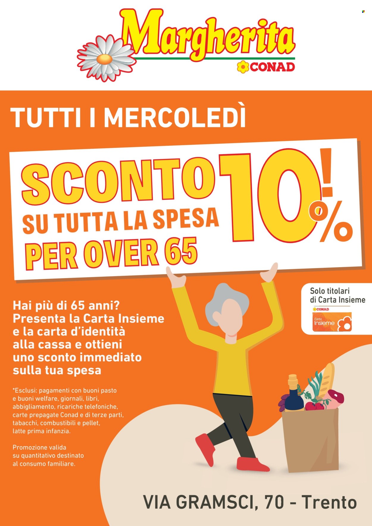 Leták Margherita Conad - 14.10.2026 - 25.11.2026. Strana 1