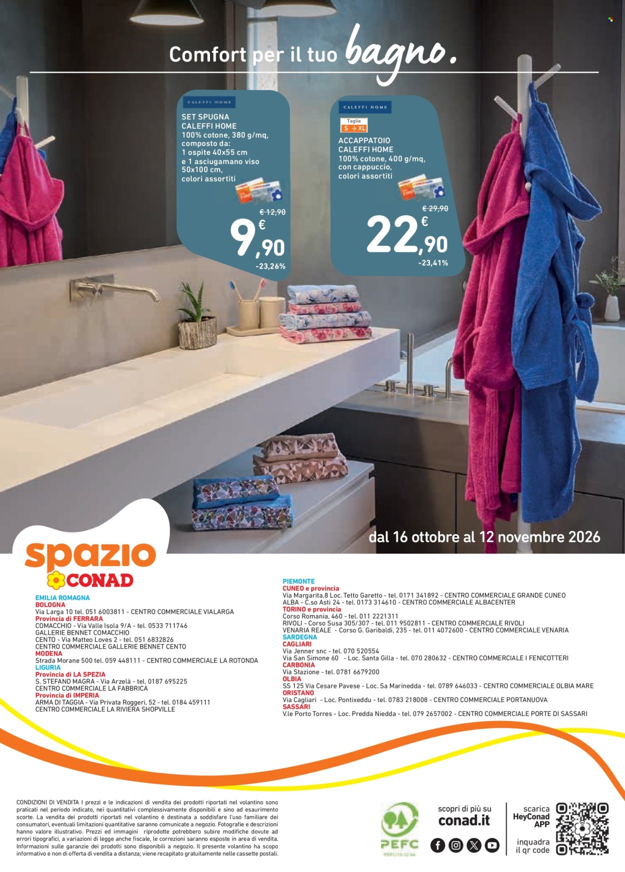 Leták Spazio Conad - 16.10.2026 - 12.11.2026. Strana 16