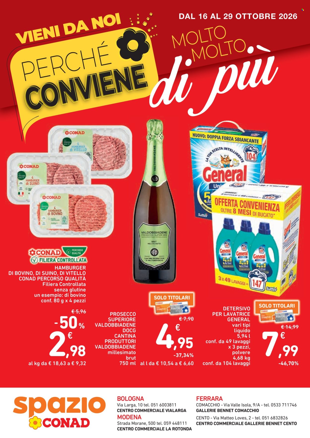Leták Spazio Conad - 16.10.2026 - 29.10.2026. Strana 1