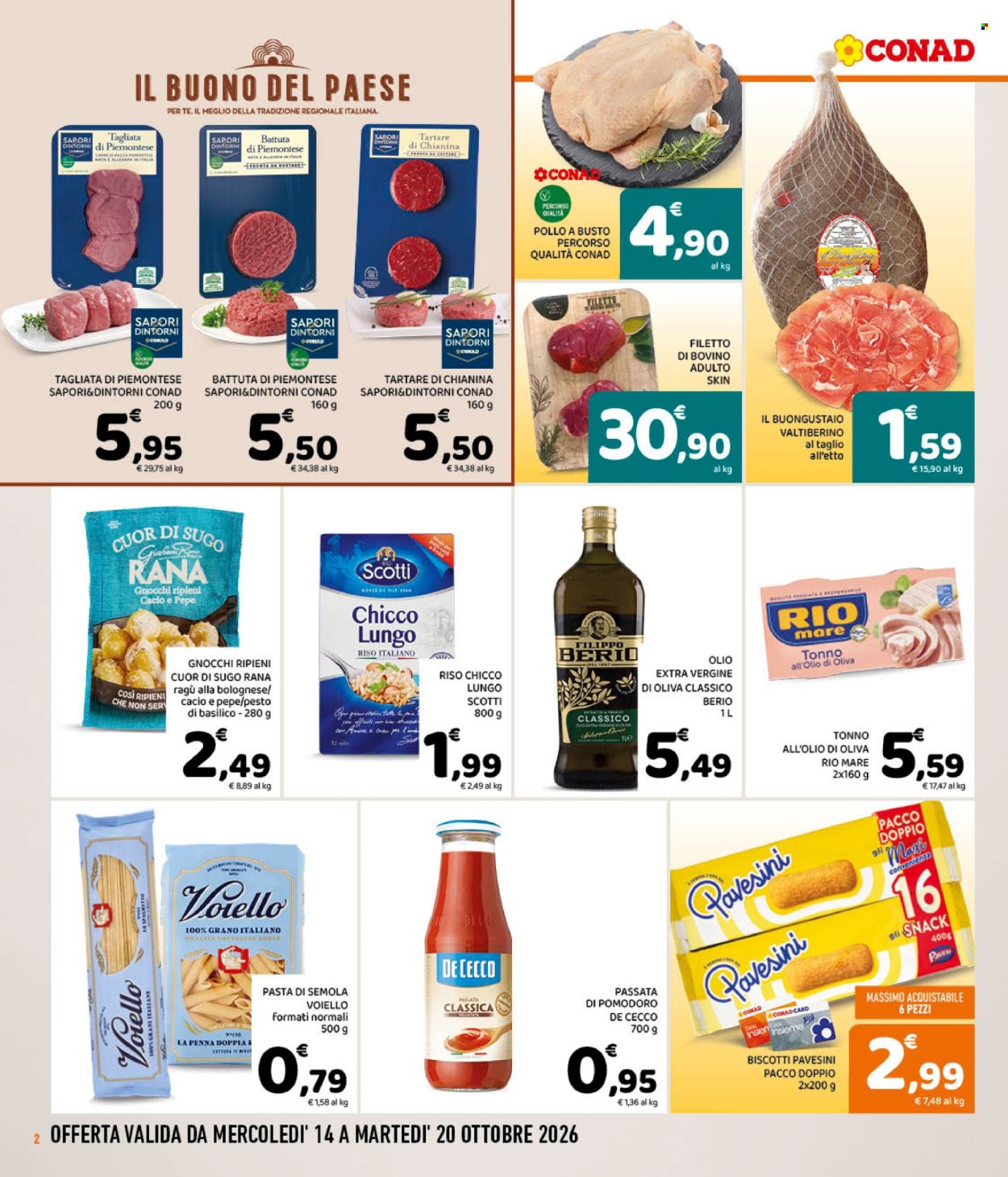 Volantino Conad - 14/10/2026 - 20/10/2026. Pagina 2
