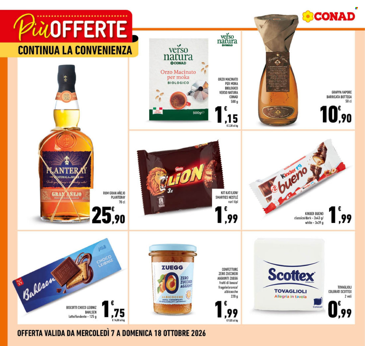 Volantino Conad - 7/10/2026 - 18/10/2026. Pagina 2