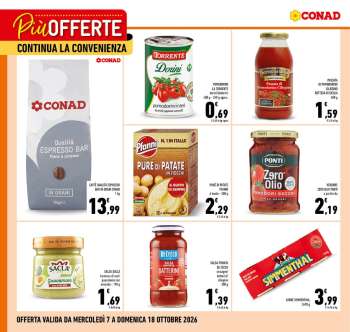 Volantino Conad - 7/10/2026 - 18/10/2026.