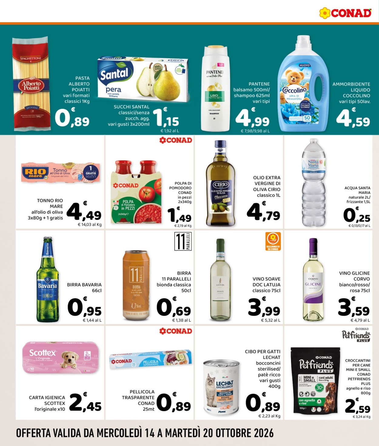 Volantino Conad - 14/10/2026 - 20/10/2026. Pagina 4