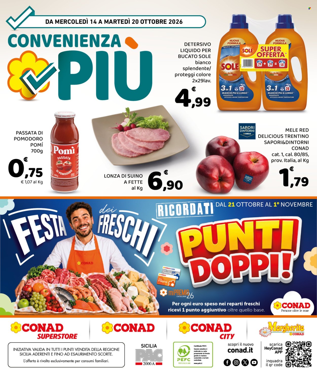 Leták Conad - 14.10.2026 - 20.10.2026. Strana 8