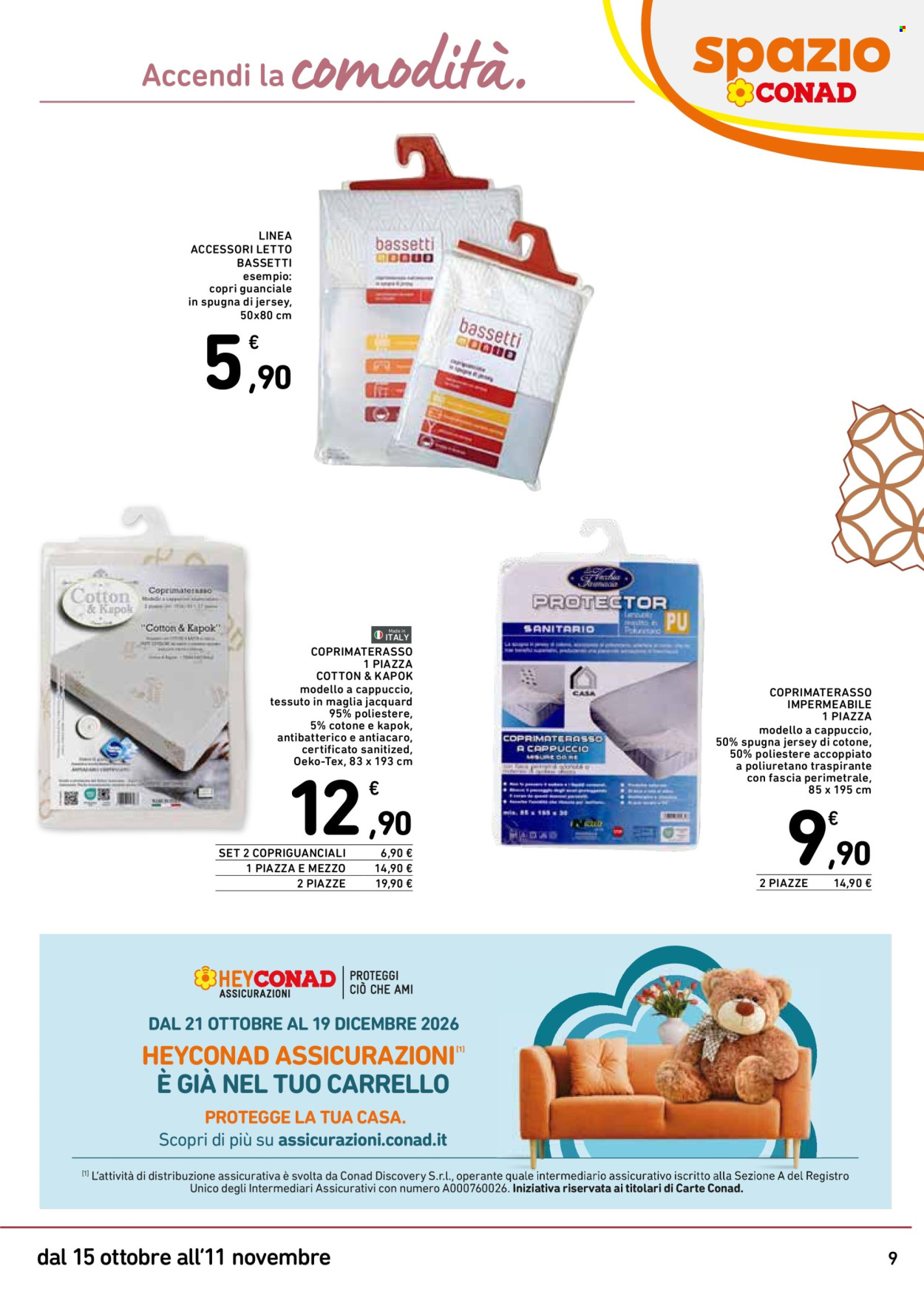 Volantino Spazio Conad - 15/10/2026 - 11/11/2026. Pagina 9