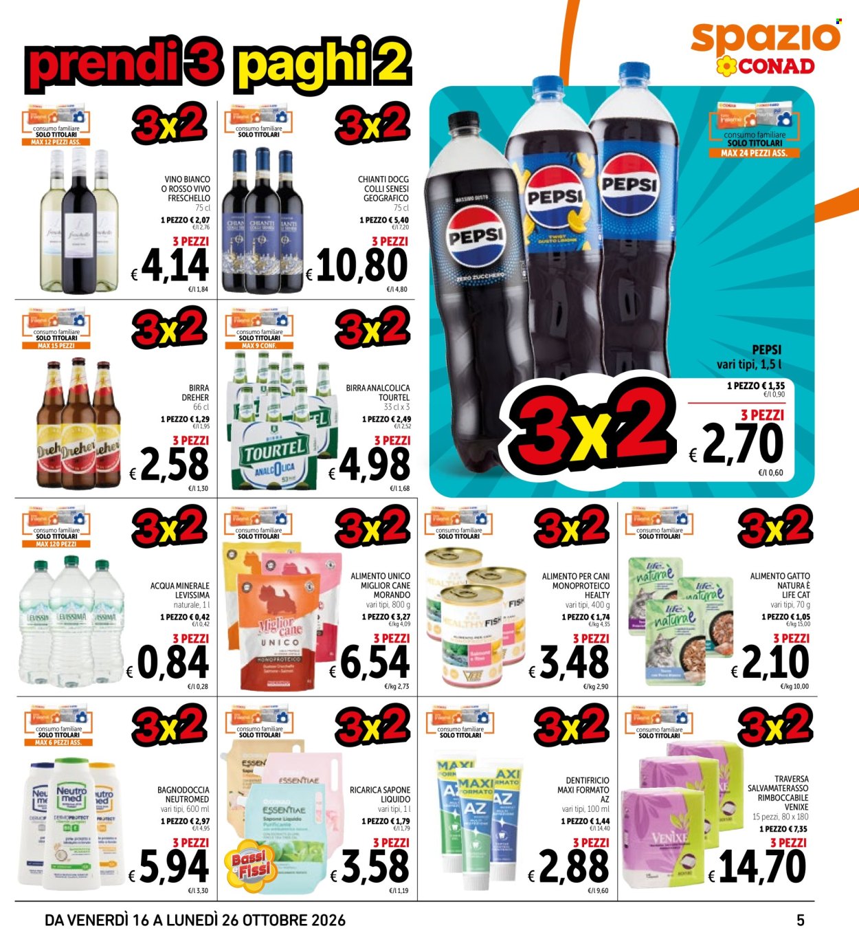 Leták Spazio Conad - 16.10.2026 - 26.10.2026. Strana 5