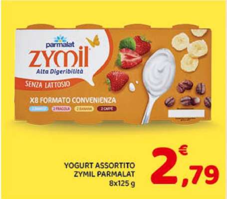 YOGURT ASSORTITO ZYMIL PARMALAT