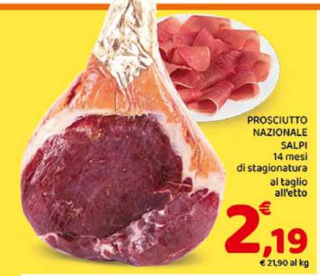 PROSCIUTTO NAZIONALE SALPI