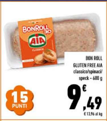 BON ROLL GLUTEN FREE AIA