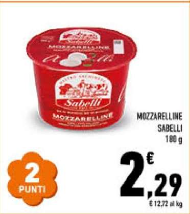 MOZZARELLINE SABELLI