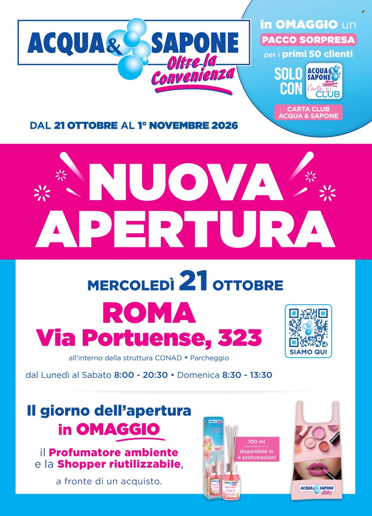 Volantino Acqua & Sapone - 21/10/2026 - 1/11/2026. Pagina 1