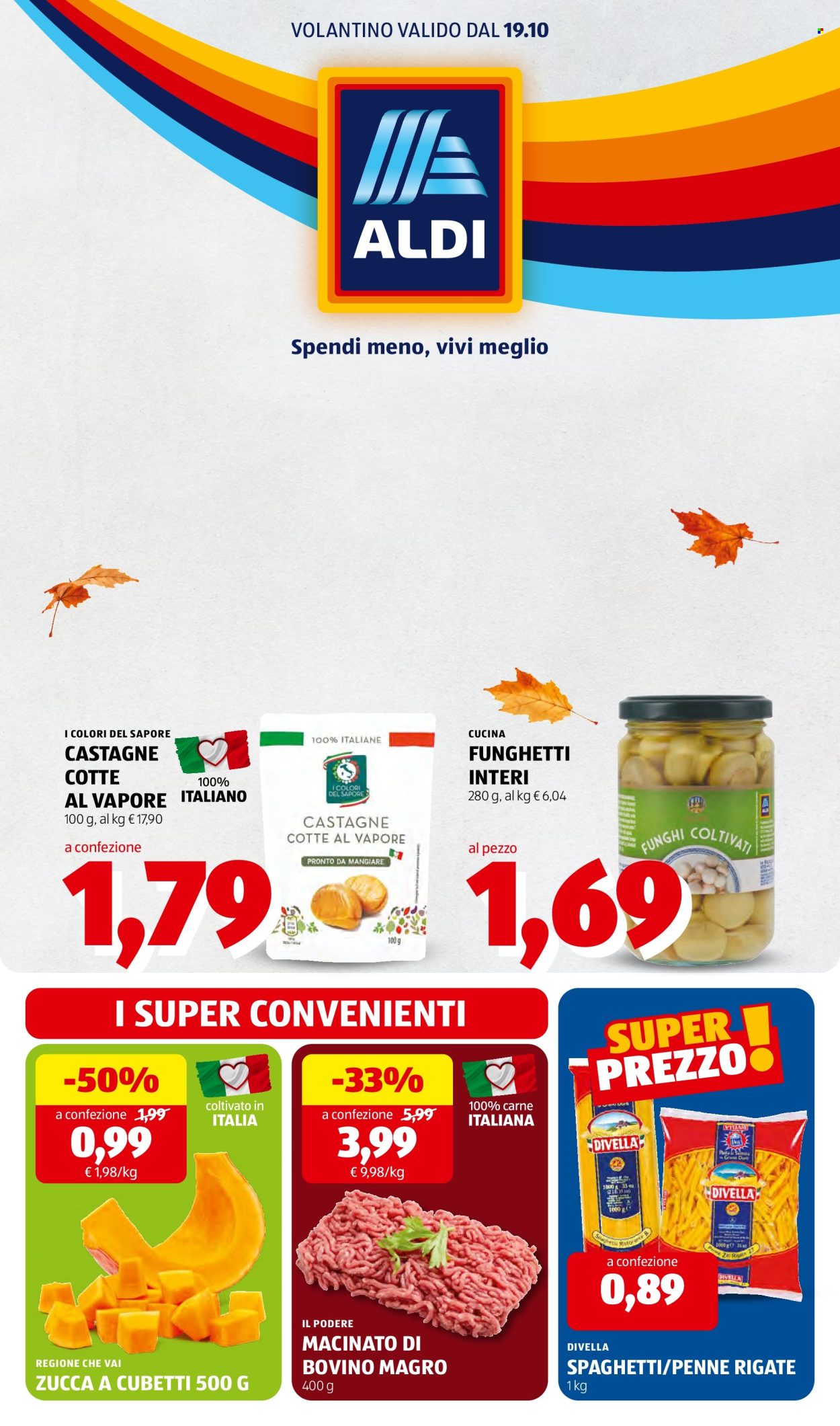 Volantino Aldi - 19/10/2026 - 25/10/2026. Pagina 1