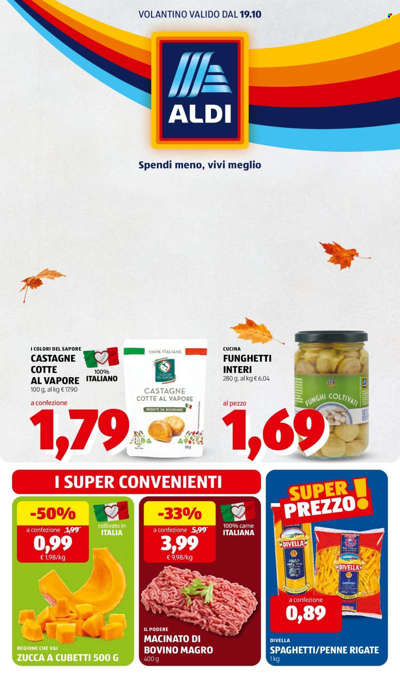 Volantino Aldi - 19/10/2026 - 25/10/2026.