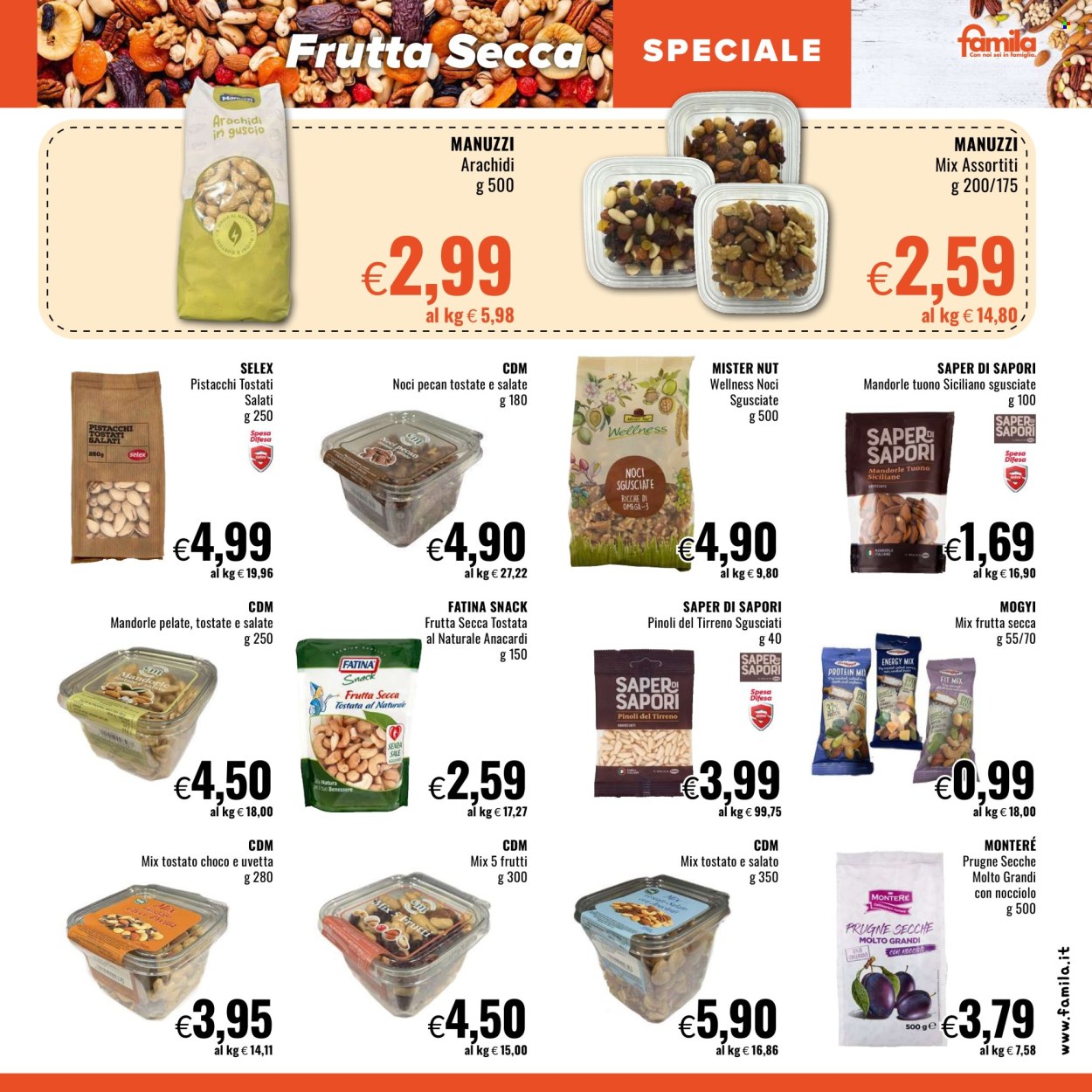 Volantino Famila - 15/10/2026 - 28/10/2026. Pagina 3