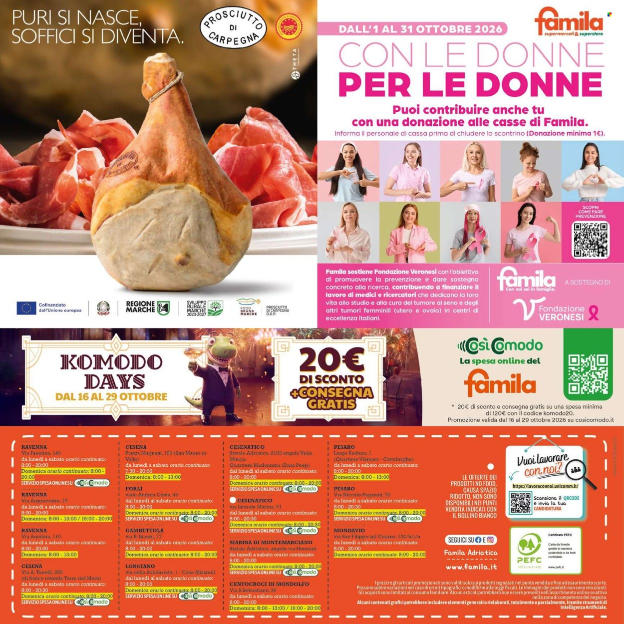 Volantino Famila - 15/10/2026 - 28/10/2026. Pagina 32