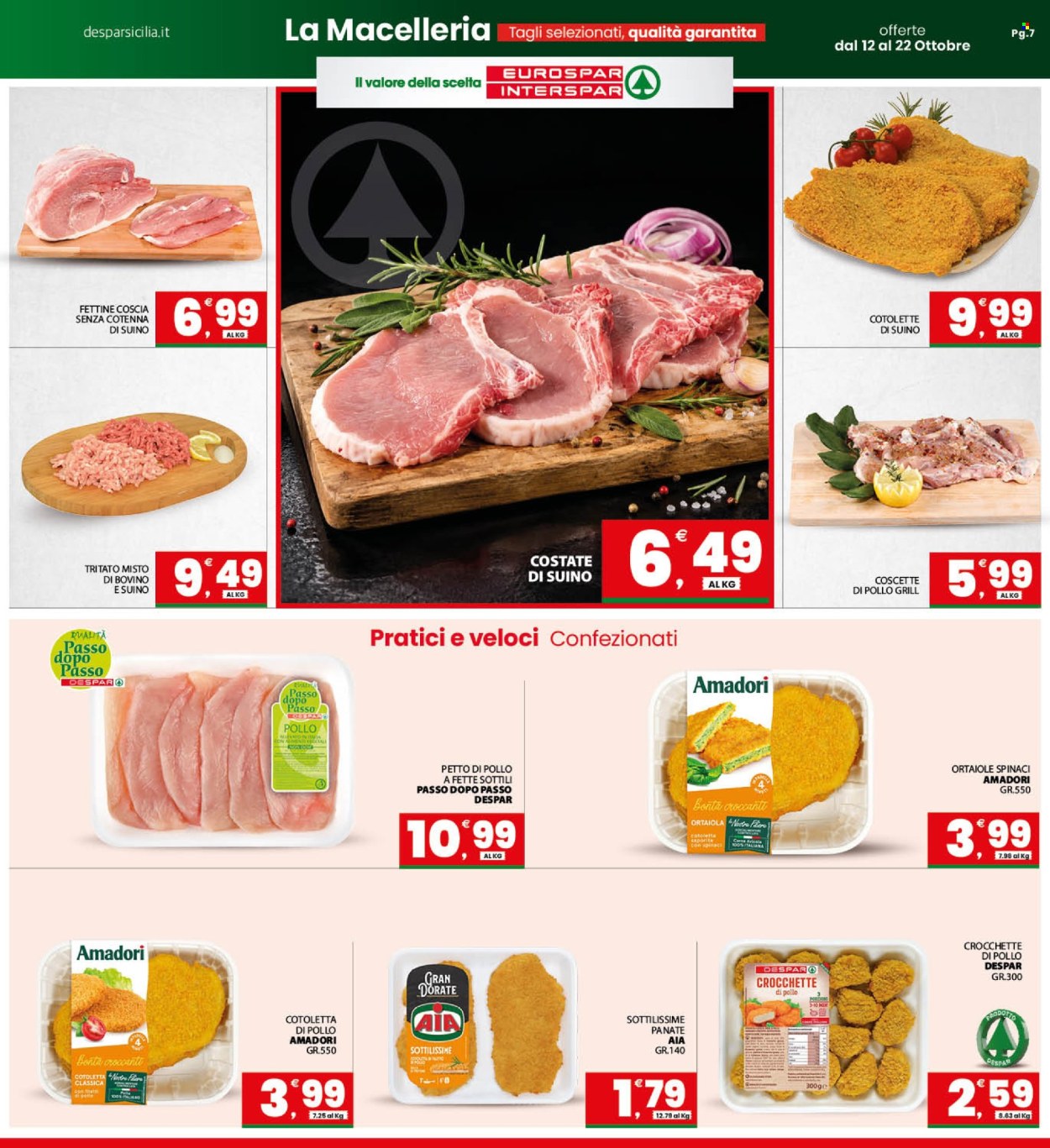 Volantino Eurospar - 12/10/2026 - 22/10/2026. Pagina 7