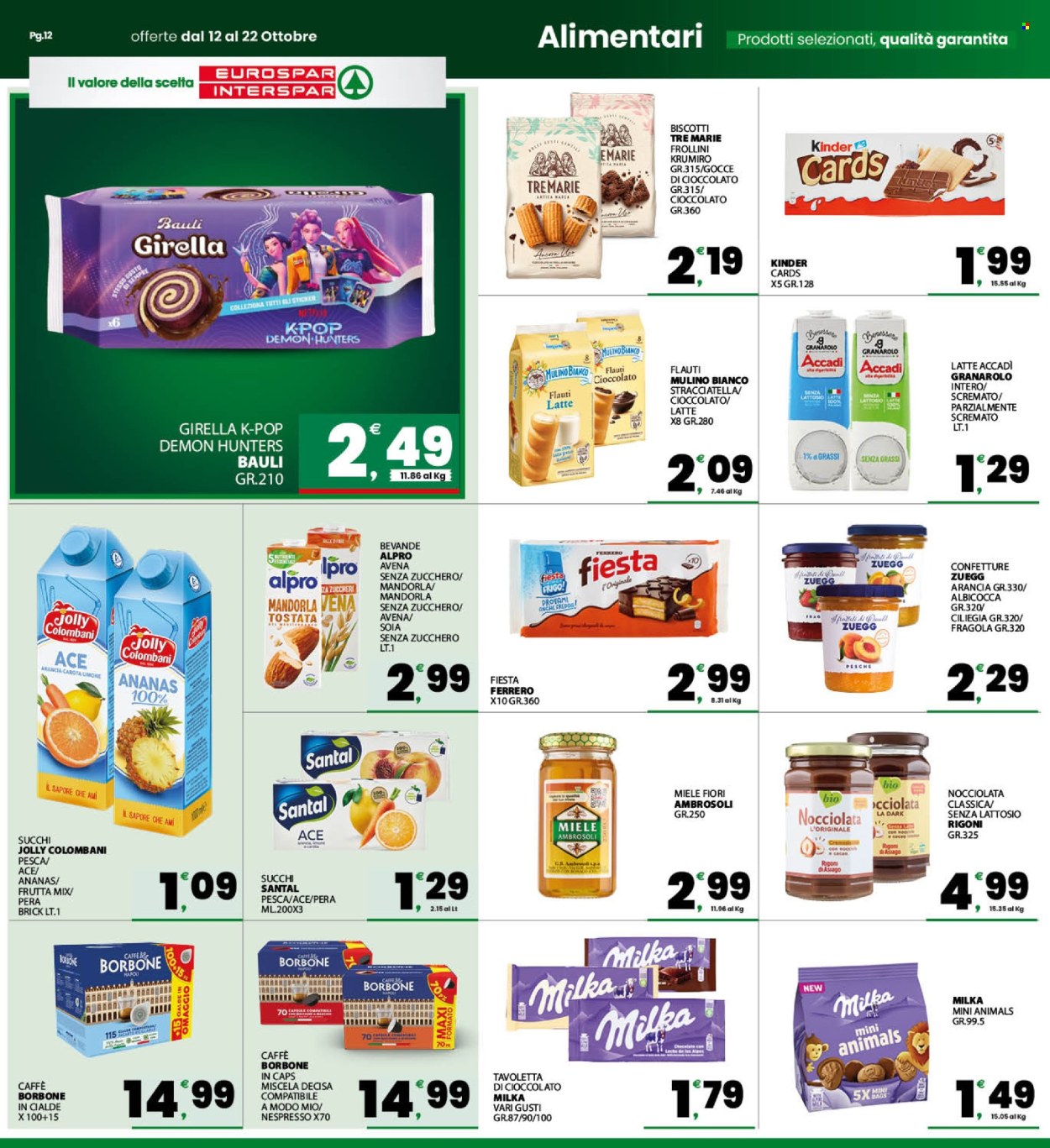 Leták Eurospar - 12.10.2026 - 22.10.2026. Strana 12