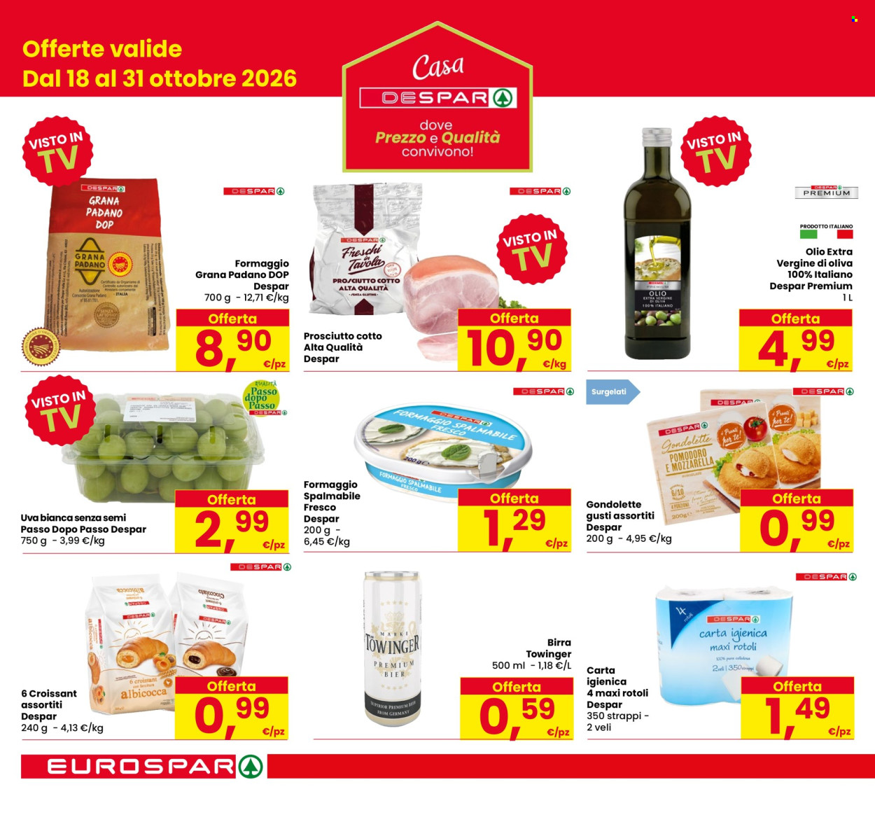 Volantino Eurospar - 15/10/2026 - 28/10/2026. Pagina 4