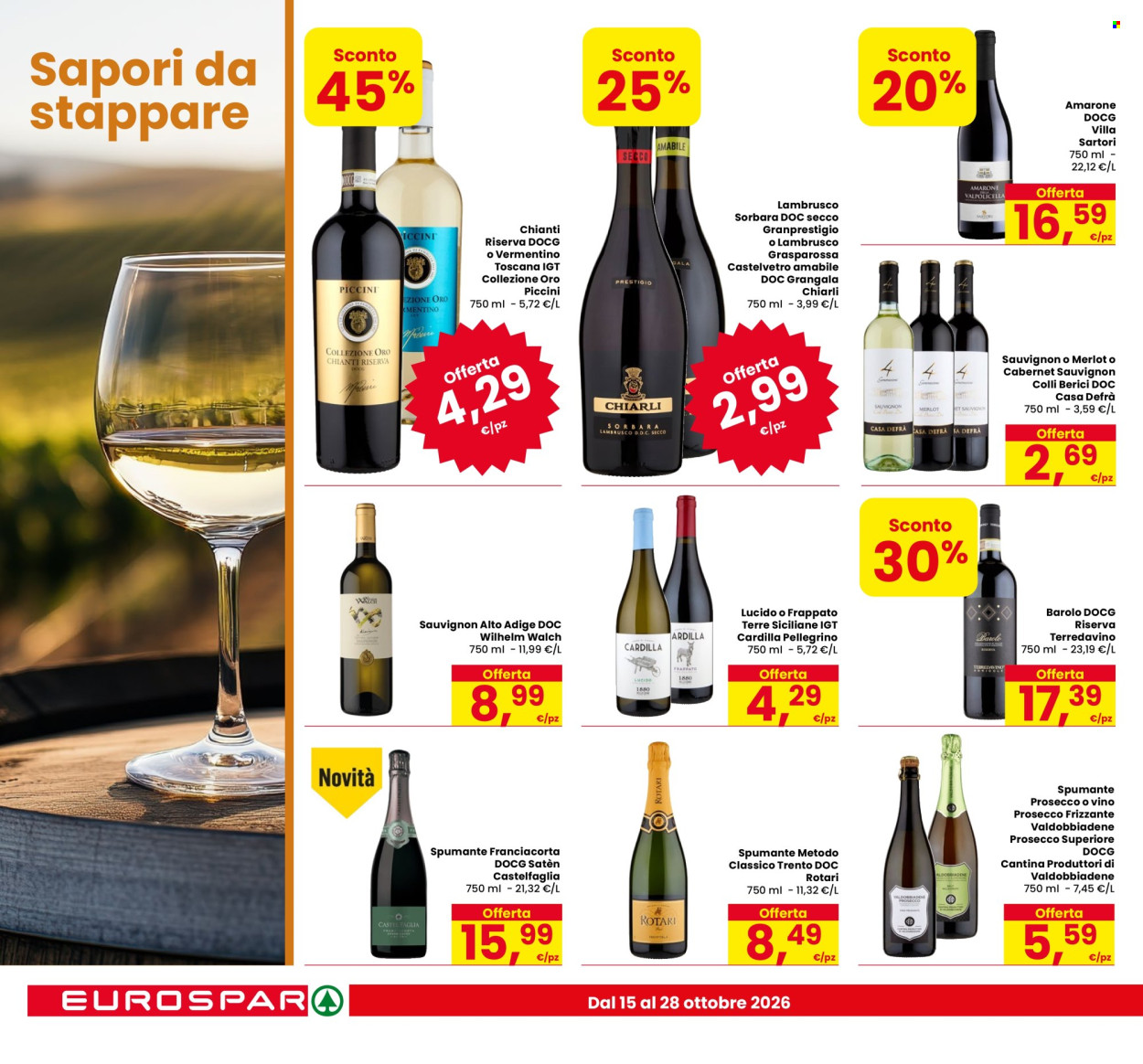 Leták Eurospar - 15.10.2026 - 28.10.2026. Strana 10