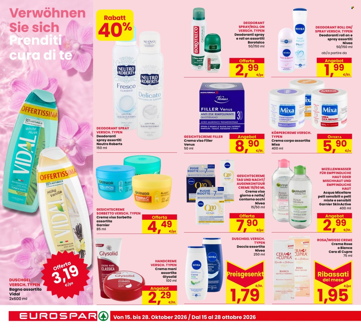 Volantino Eurospar - 15/10/2026 - 28/10/2026. Pagina 20
