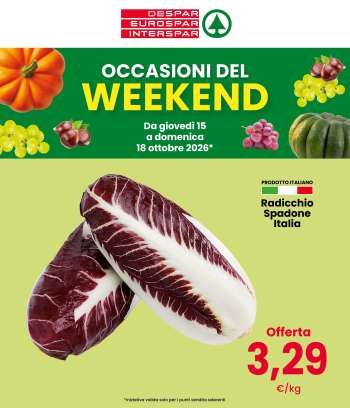 Volantino Interspar - 15/10/2026 - 18/10/2026.